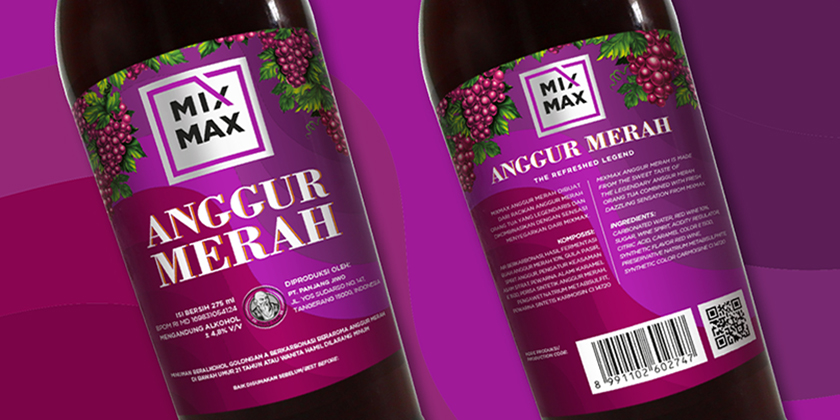 Mix Max Anggur Merah Packaging